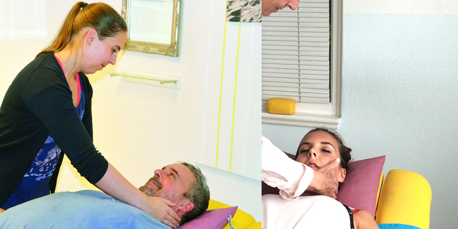 Lymphdrainage und Ödemtherapie in der Praxis Hügel durch geschulte Therapeuten