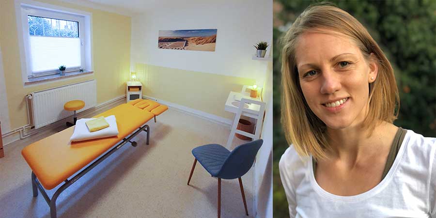 Osteopathie in der Praxis Hügel mit der Osteopathin Karina Bartelt